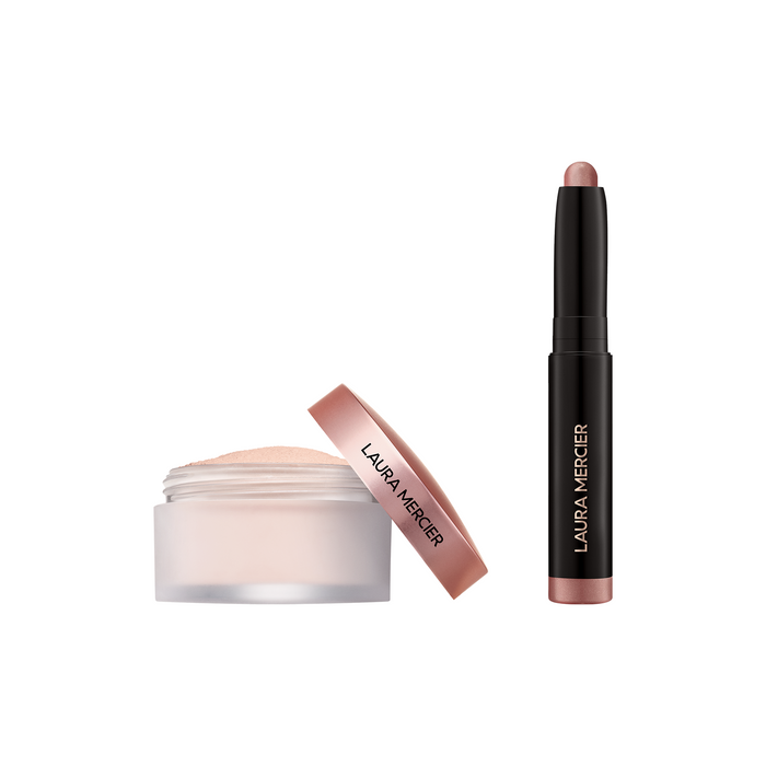 Rosé Delight Mini Ultra-Blur Tone-Up Setting Powder & Caviar Stick Duo
