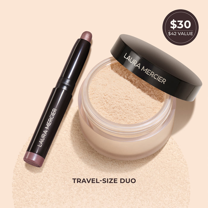 Artistry Icons Translucent Loose Setting Powder and Mini Caviar Stick Eye Shadow Set