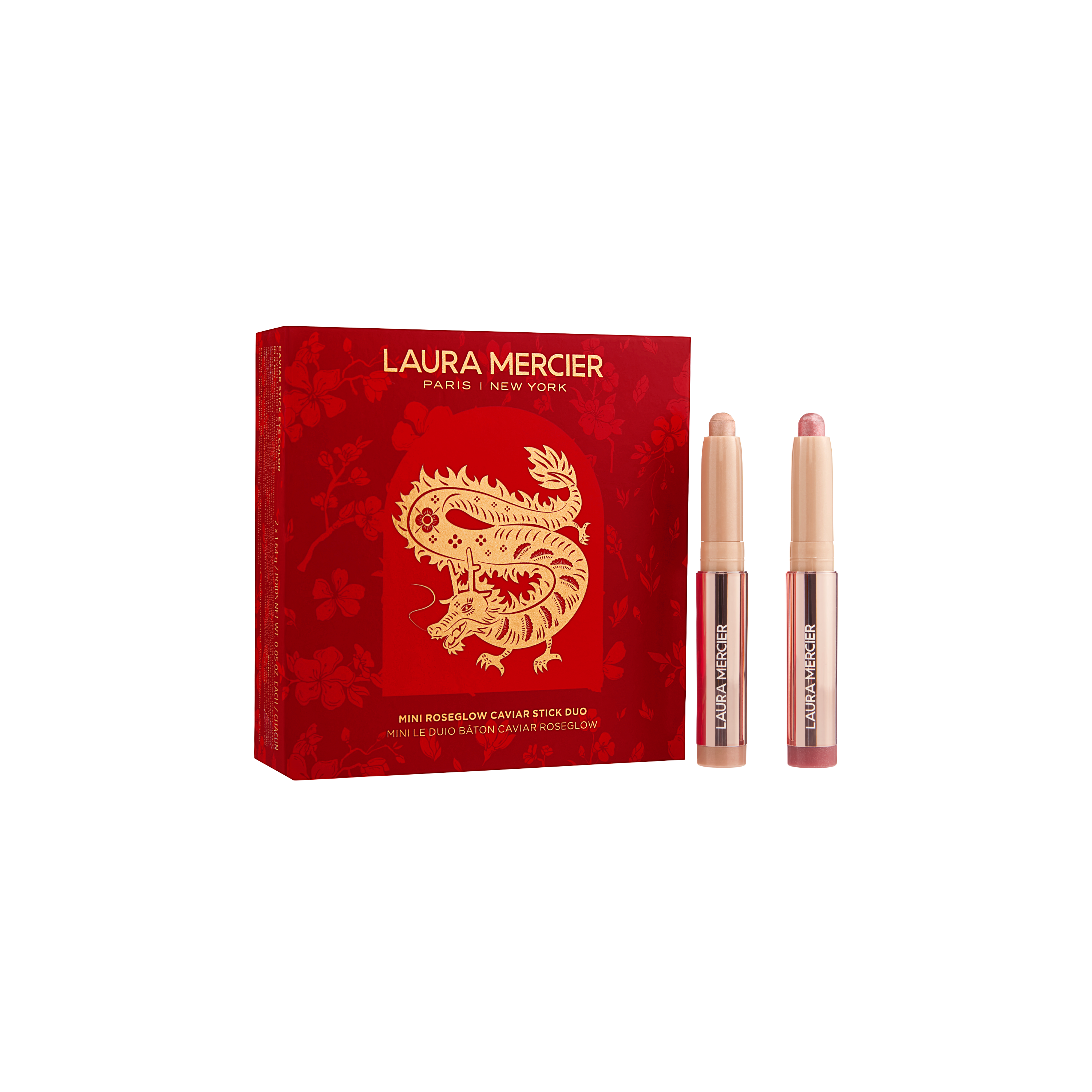 Lunar New Year Mini Roseglow Caviar Stick Duo