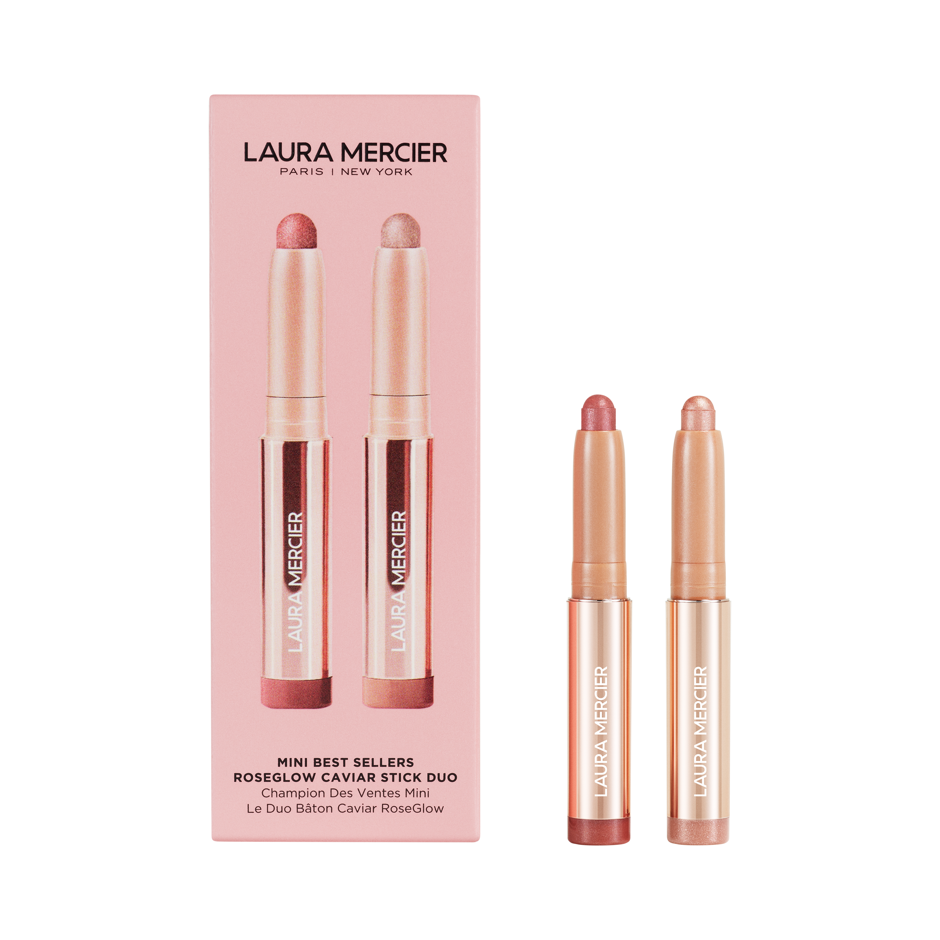 Mini Best Sellers Roseglow Caviar Stick Duo