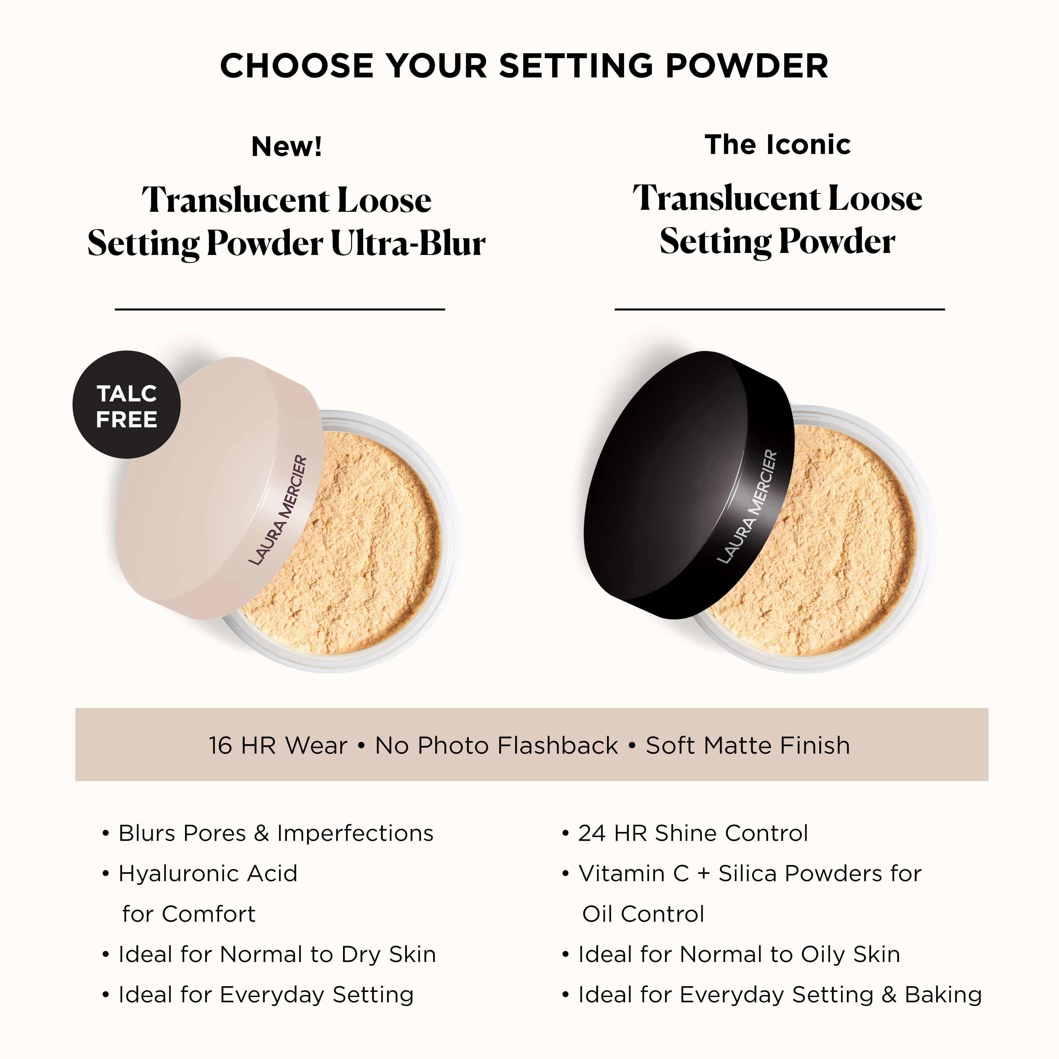 Translucent Loose Talc-Free Setting Powder Ultra-Blur