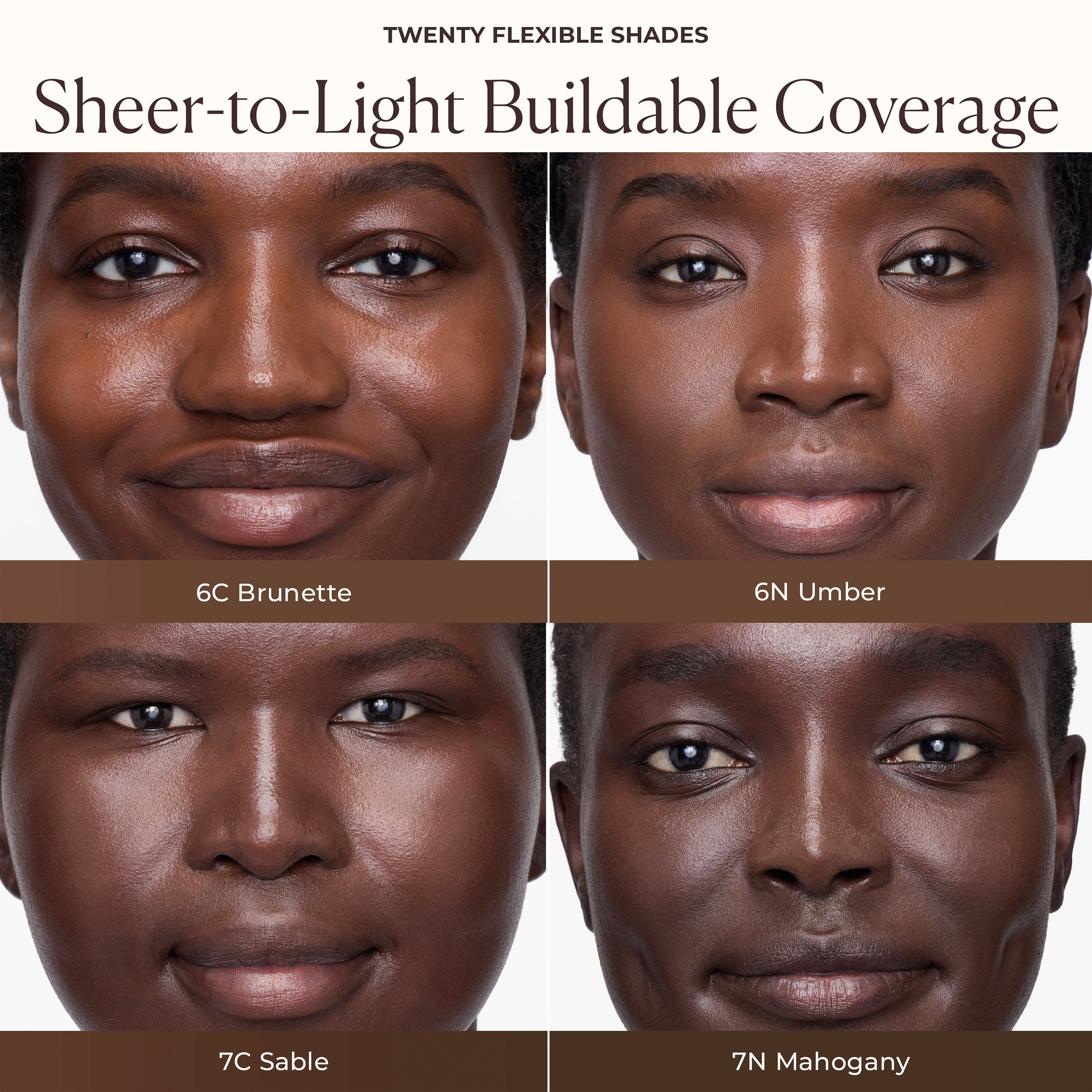 Tinted Moisturizer Natural Dewy SPF 30 - Glowing Skin Cream