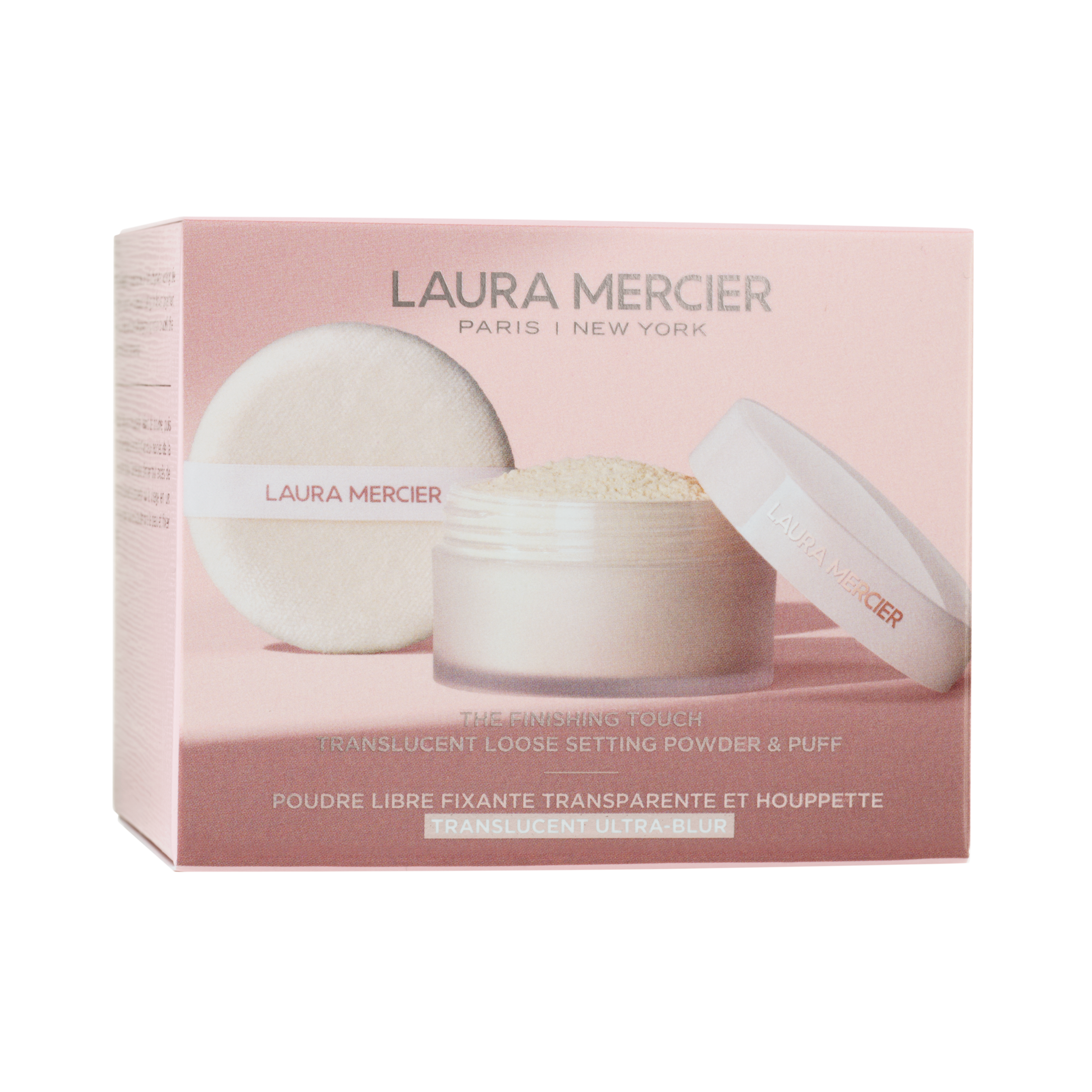 The Finishing Touch Translucent Loose Setting Powder & Puff Translucent Ultra-Blur