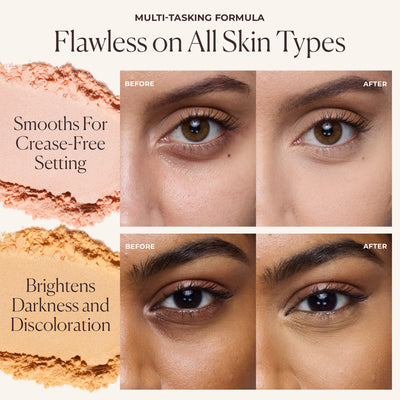 Secret Brightening Color Correcting Under Eye Setting Powder