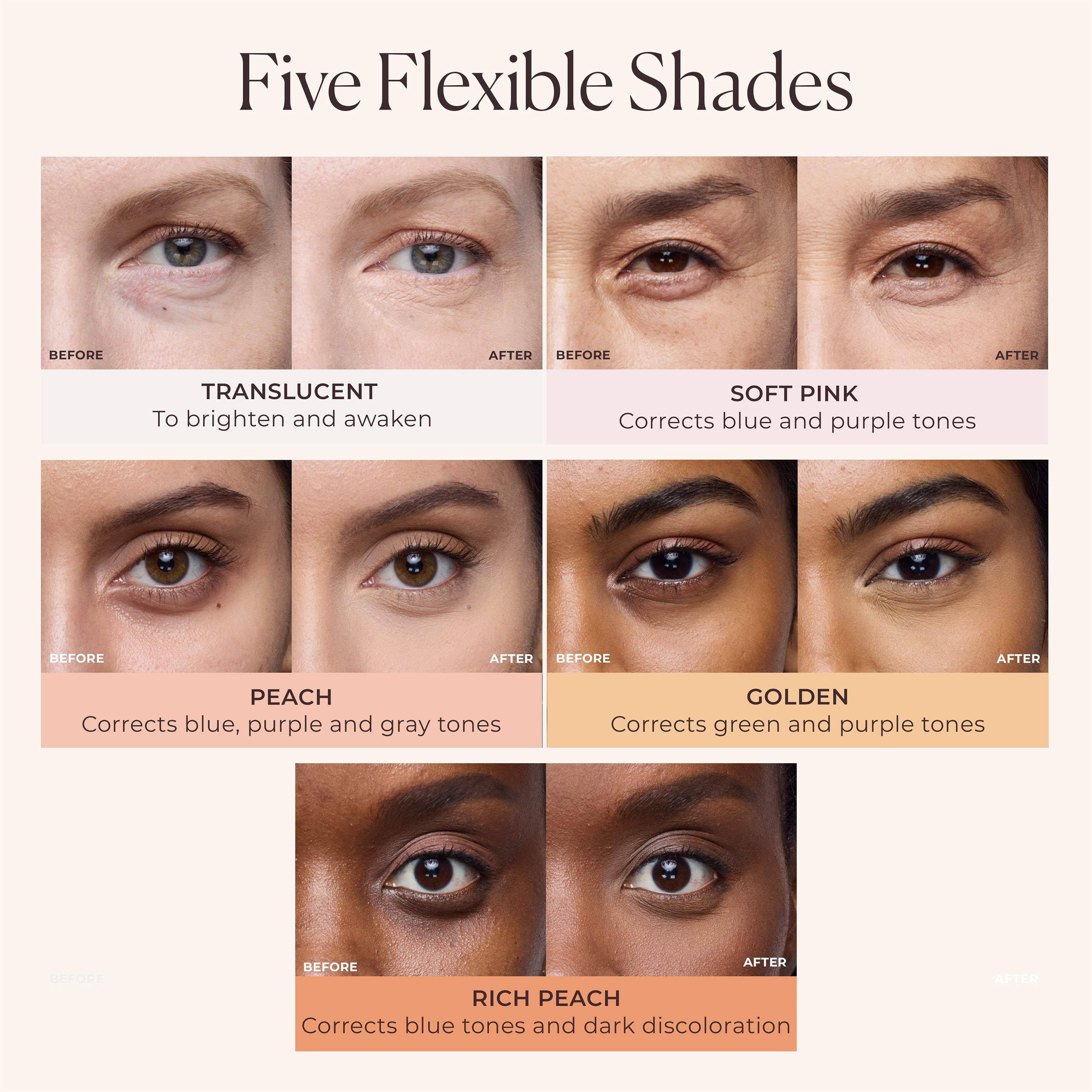 Secret Brightening Color Correcting Under Eye Setting Powder