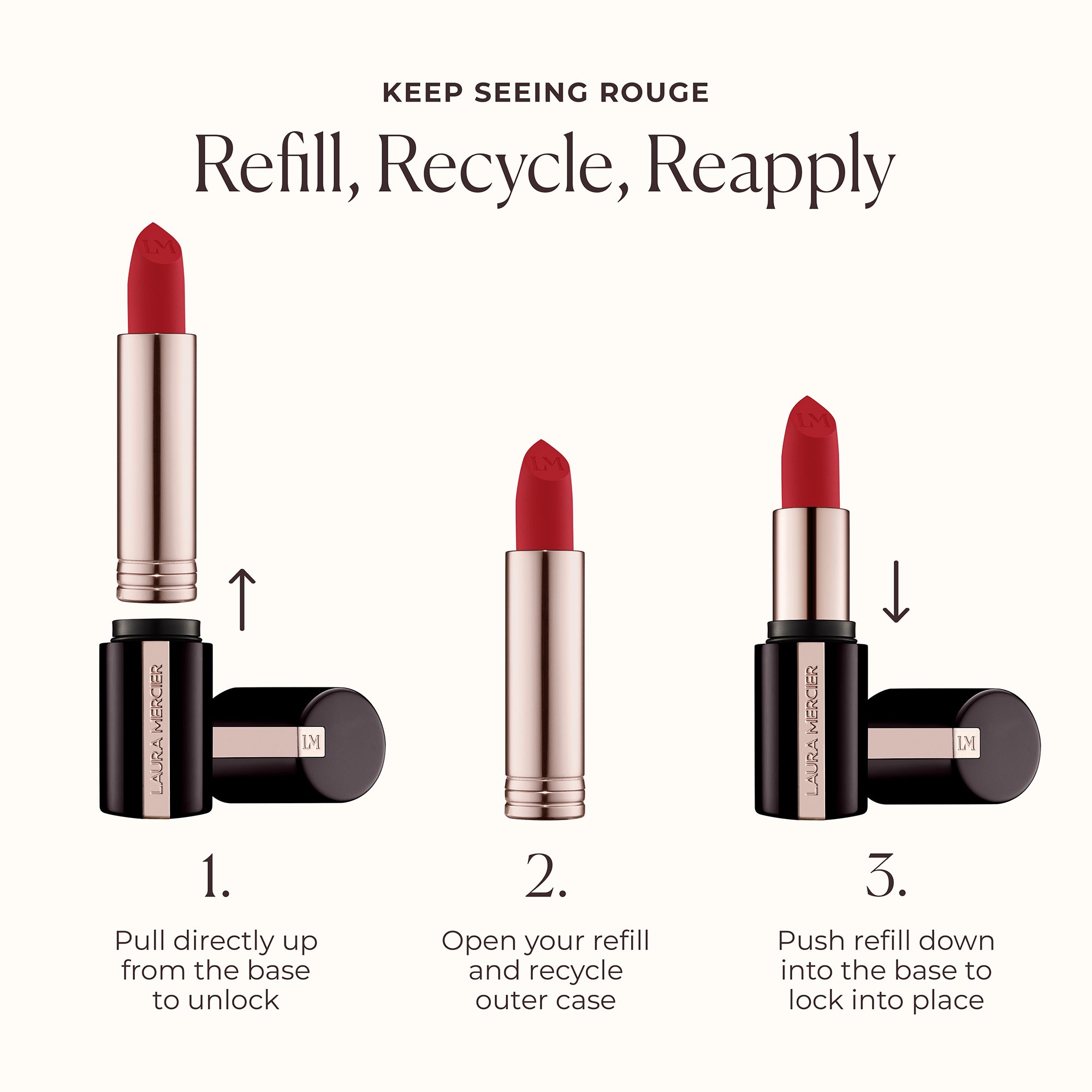 Caviar Smoothing Matte Refillable Lipstick view 55
