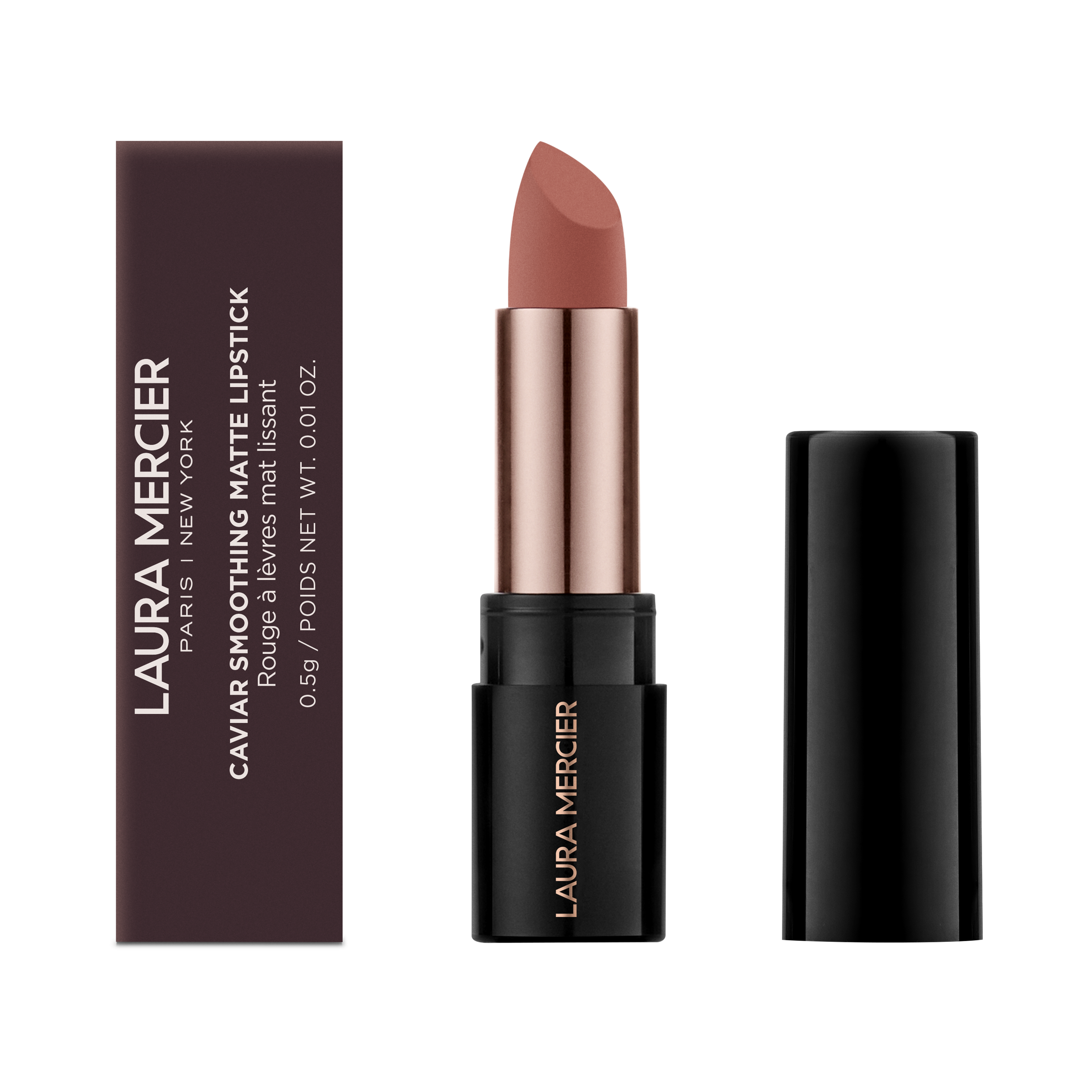 Caviar Smoothing Matte Lipstick Deluxe Sample in Blush Chenille View 1