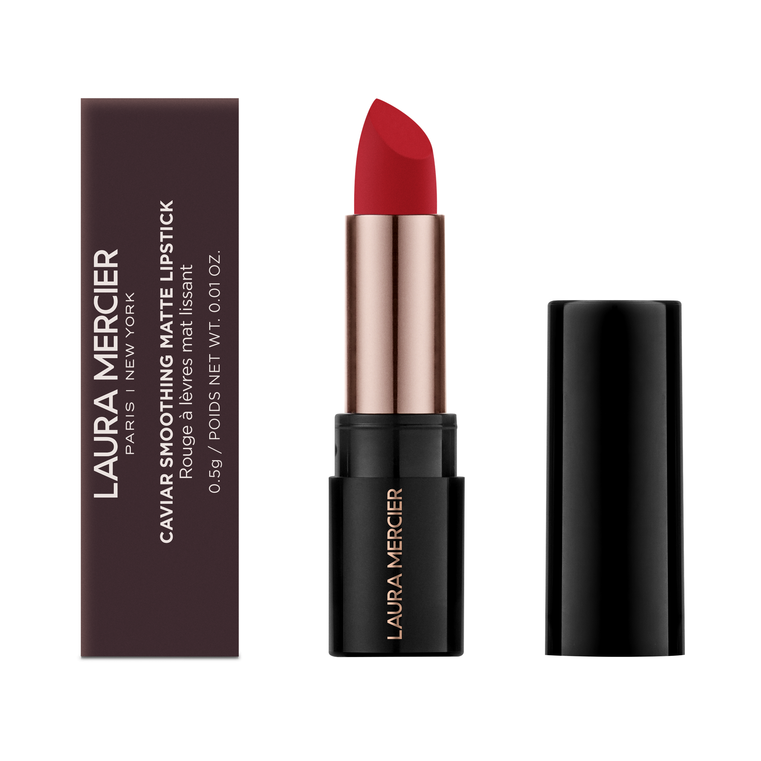 Caviar Smoothing Matte Lipstick Deluxe Sample in Scarlet Velvet View 1