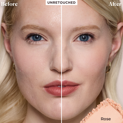 The Finishing Touch Translucent Loose Setting Powder & Puff Tone-Up Rose
