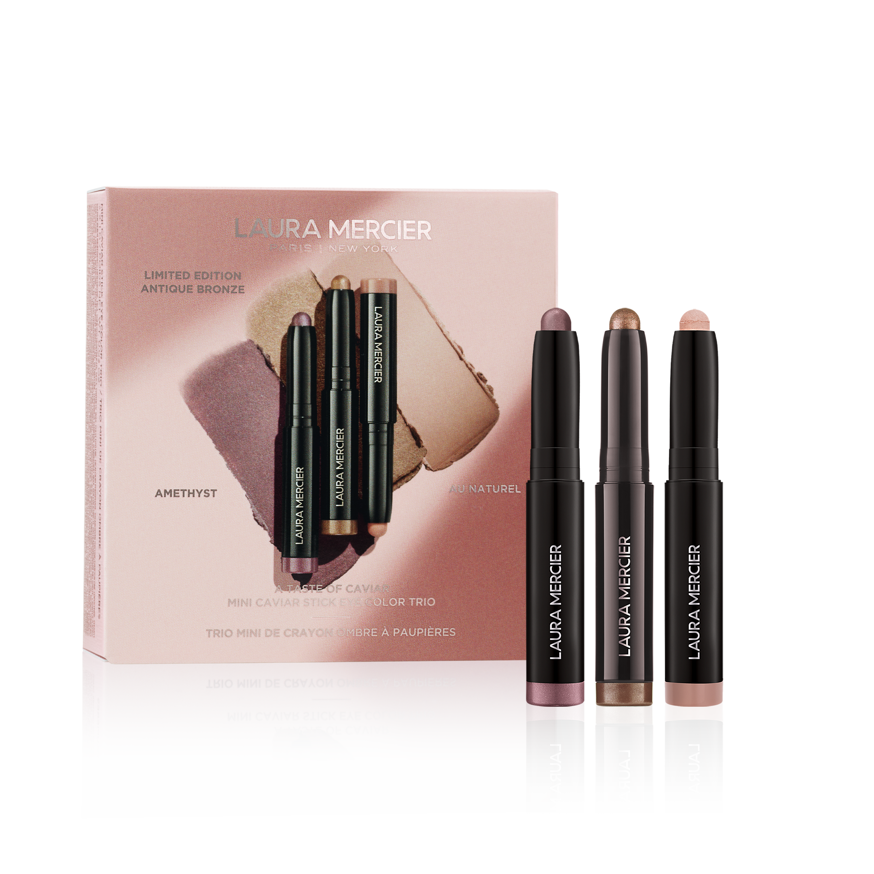 A Taste of Caviar Mini Caviar Stick Eye Shadow Trio - Antique Bronze View 1