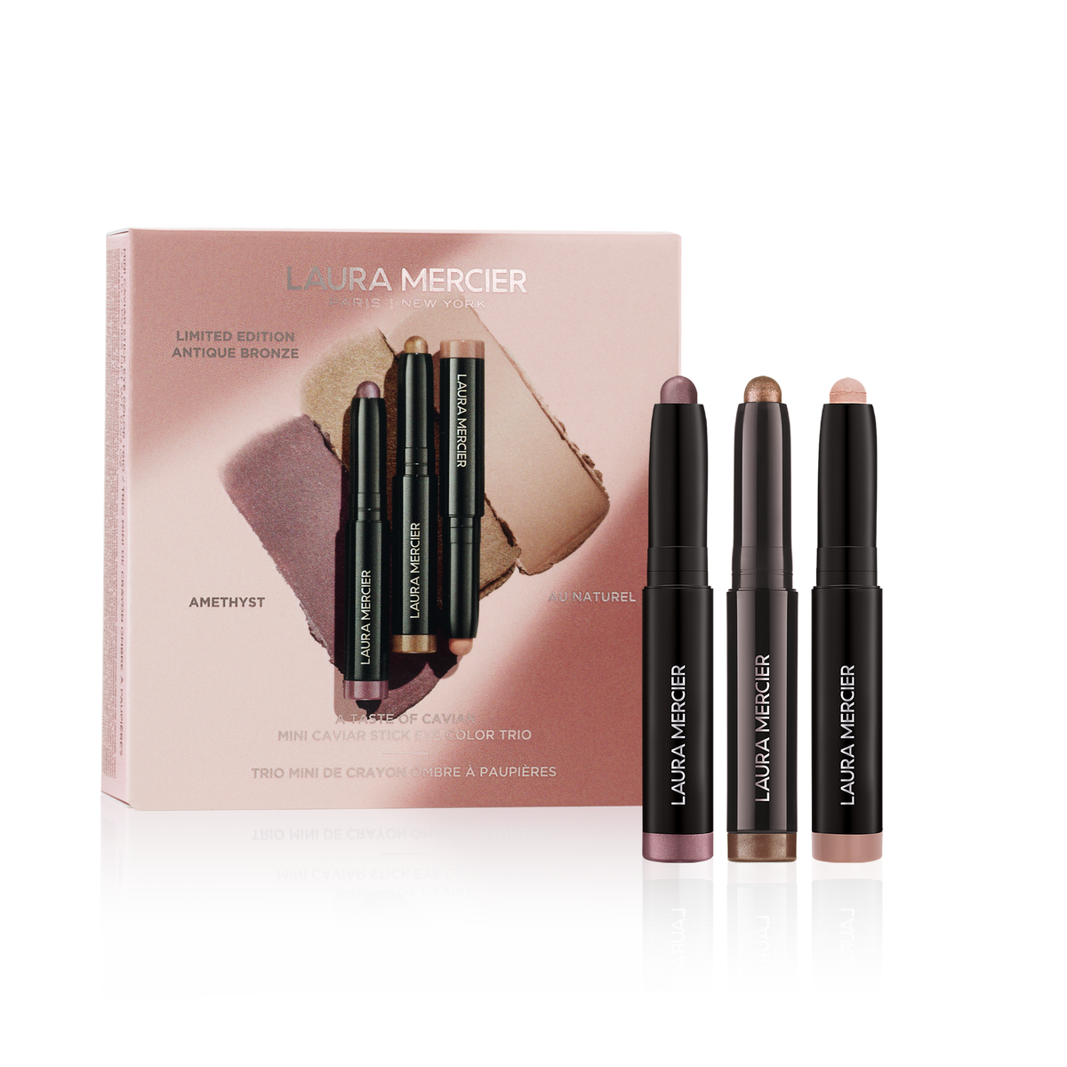 A Taste of Caviar Mini Caviar Stick Eye Shadow Trio - Antique Bronze