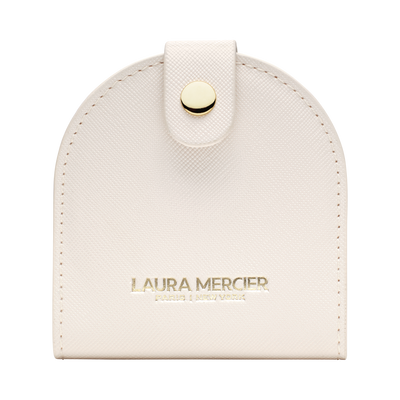 Cream Compact Mirror