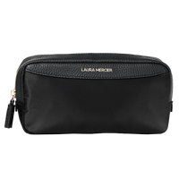 Rectangular Black Makeup Bag