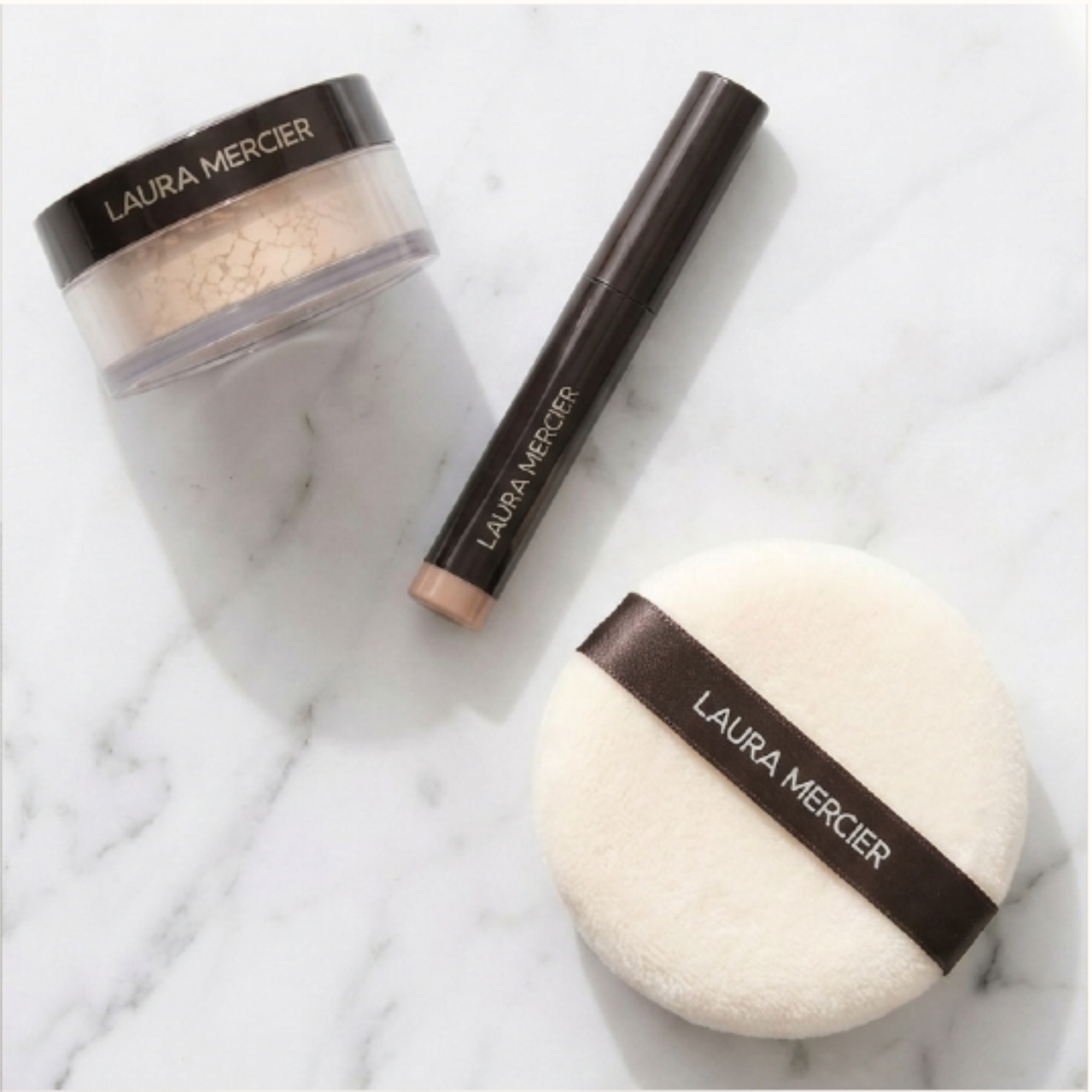 Laura Mercier White Makeup Bag | Laura Mercier