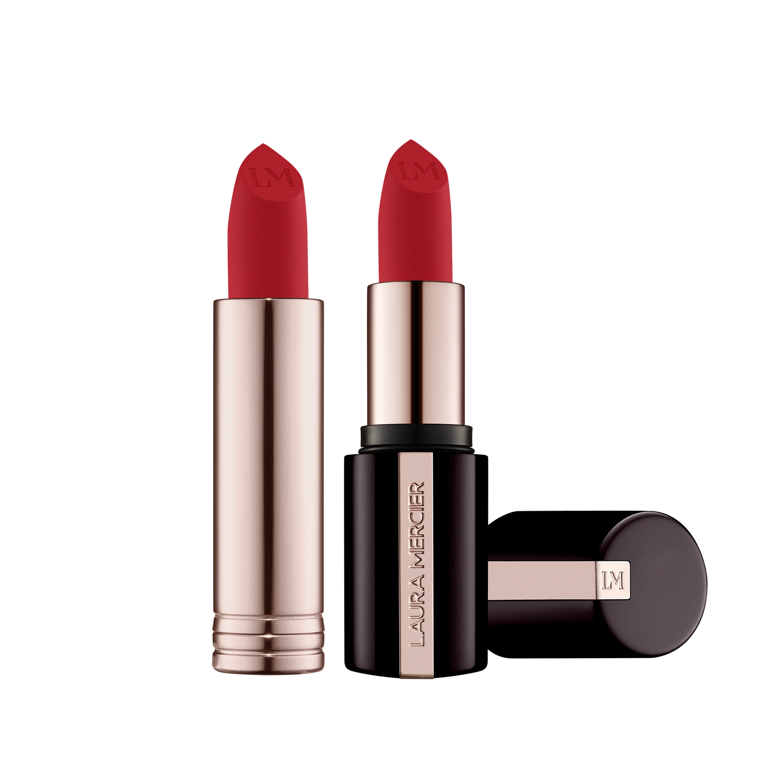 Laura Mercier Caviar Smoothing Matte Lipstick and Refill Set