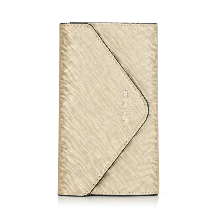 Gold Brush Clutch View 1