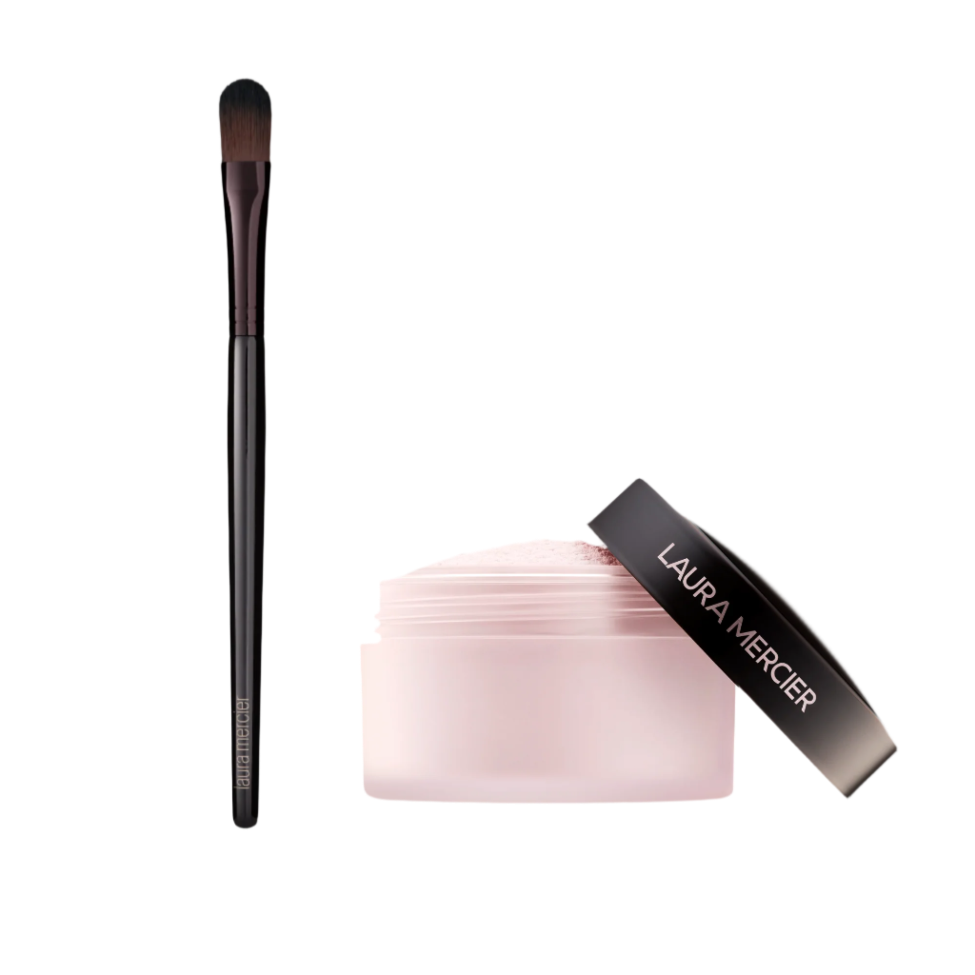 Secret Brightening Color Correcting Under Eye Setting Powder + Brush Set View 1