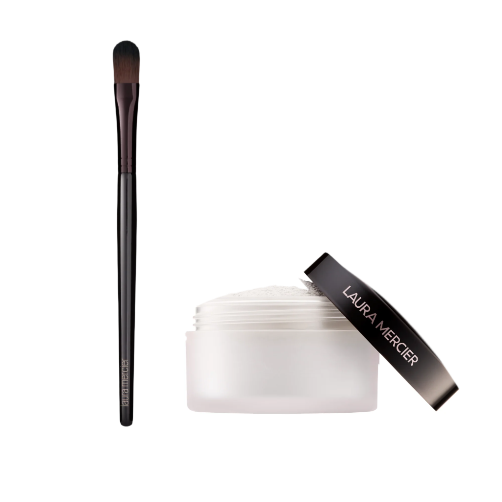 Secret Brightening Color Correcting Under Eye Setting Powder + Brush Set View 2