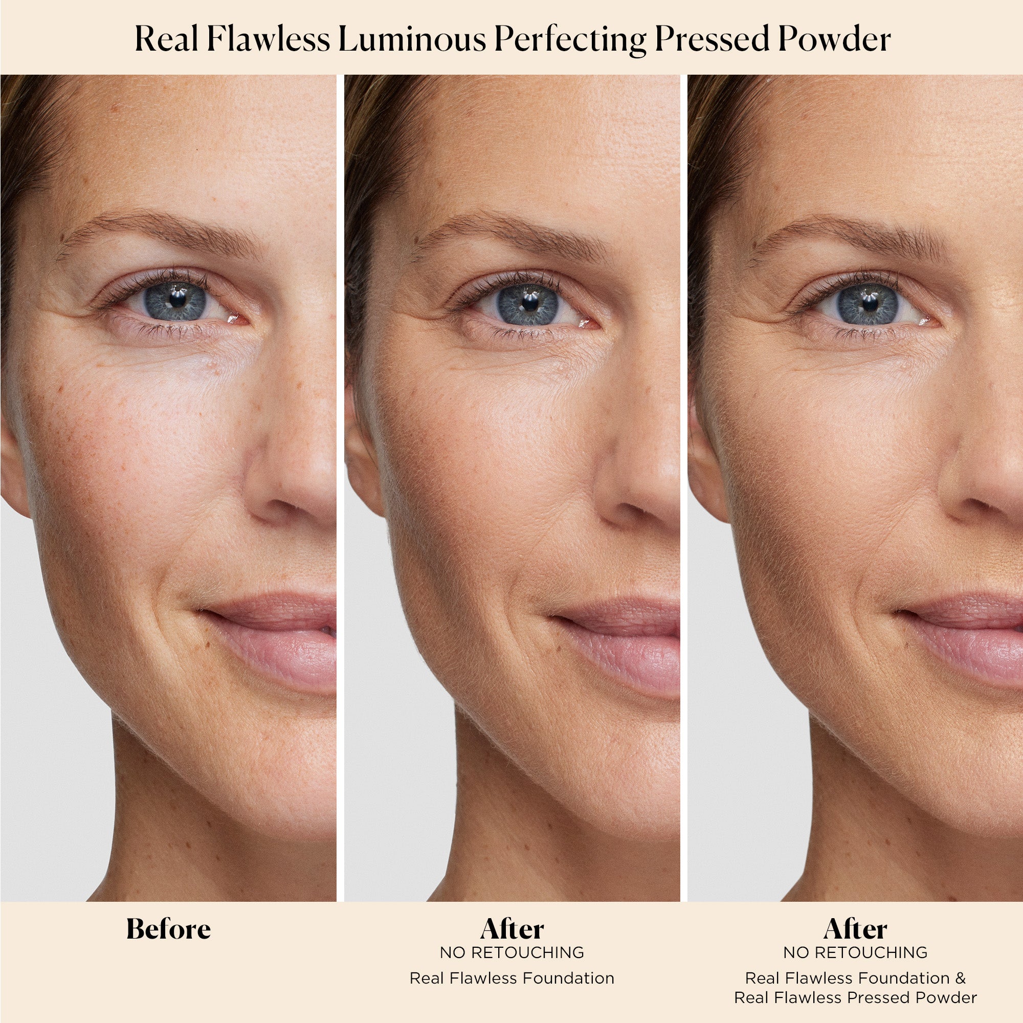 Powder Model Real Flawless Luminous Perfecting Pressed Powder